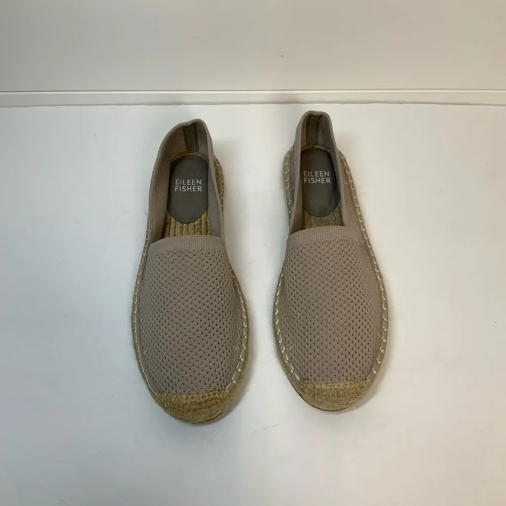 Eileen Fisher Live Knit Espadrille Flats Size 6 NWOT